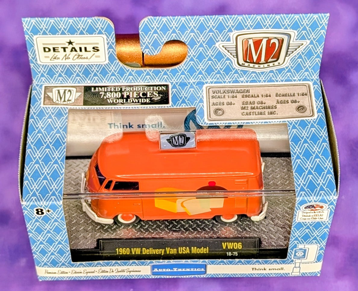 M2 Machines Volkswagen Bus Set of 6 Vans w/ Sleeve - Auto-Thentics