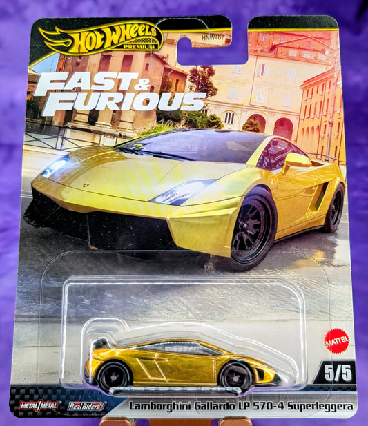 Hot Wheels Lamborghini Gallardo LP570-4 Superleggera – Fast & Furious – Premium