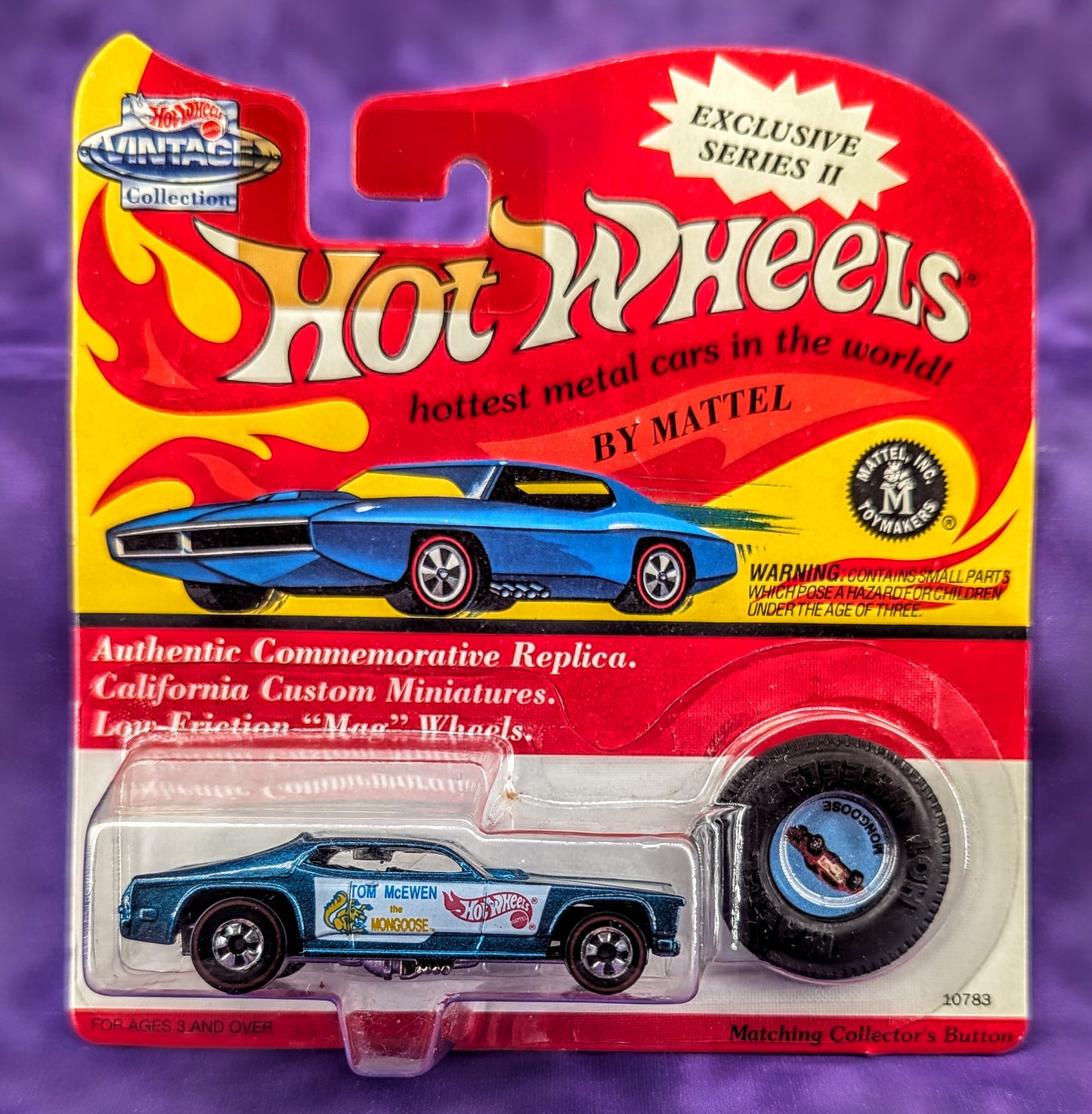 Hot Wheels Tom McEwen "The Mongoose" Funny Car - Vintage Collection Series II