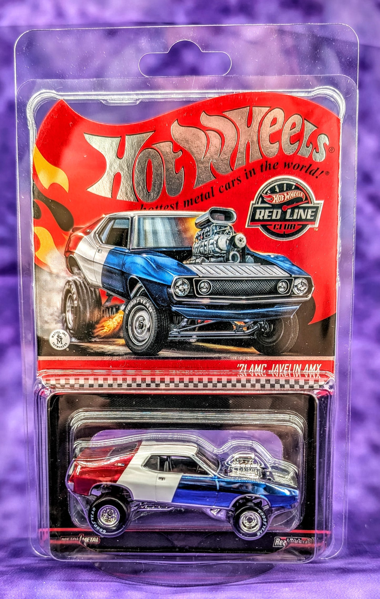 Hot Wheels RLC ’71 AMC Javelin AMX - Red Line Club