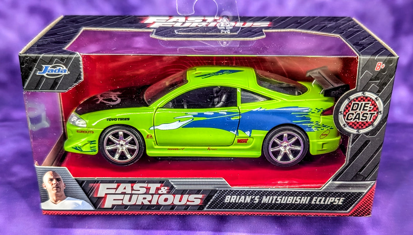 Jada 1:32 Fast & Furious Brian's Mitsubishi Eclipse (©2021)