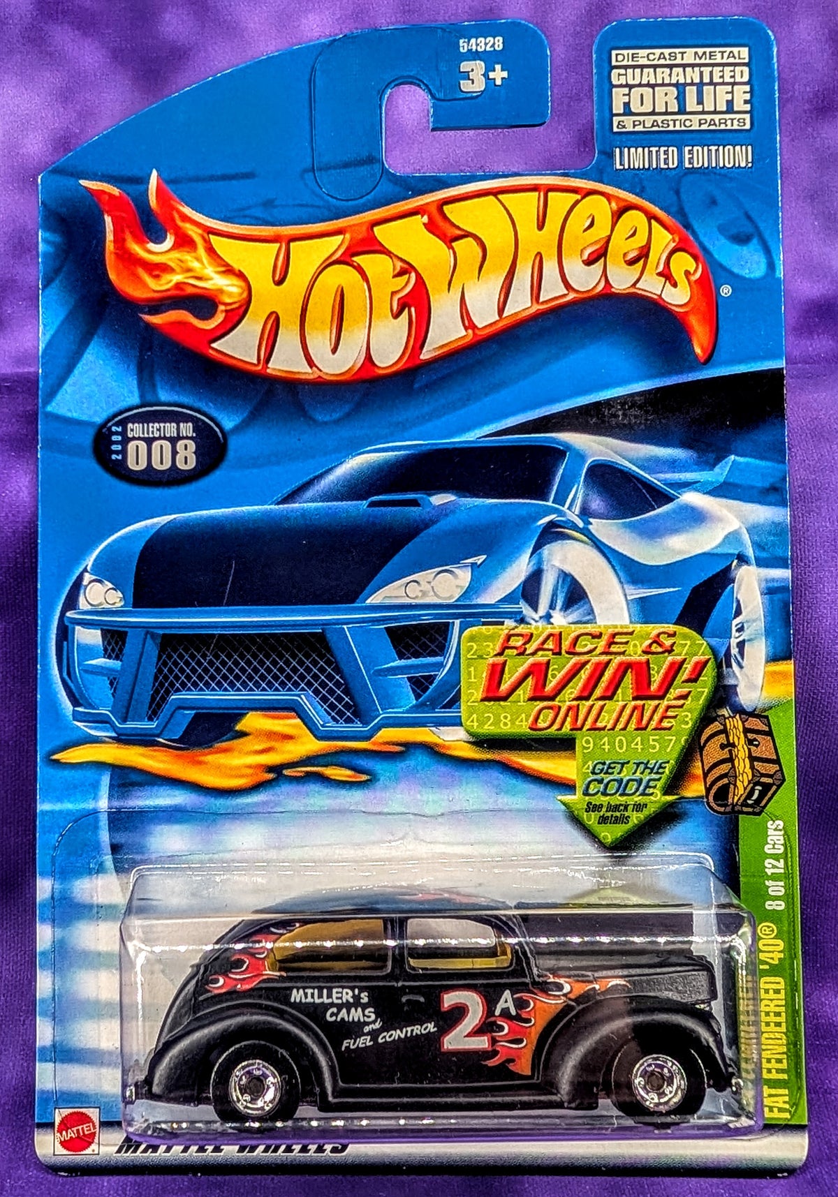 Hot Wheels Fat Fendered '40 - 2002 Treasure Hunt