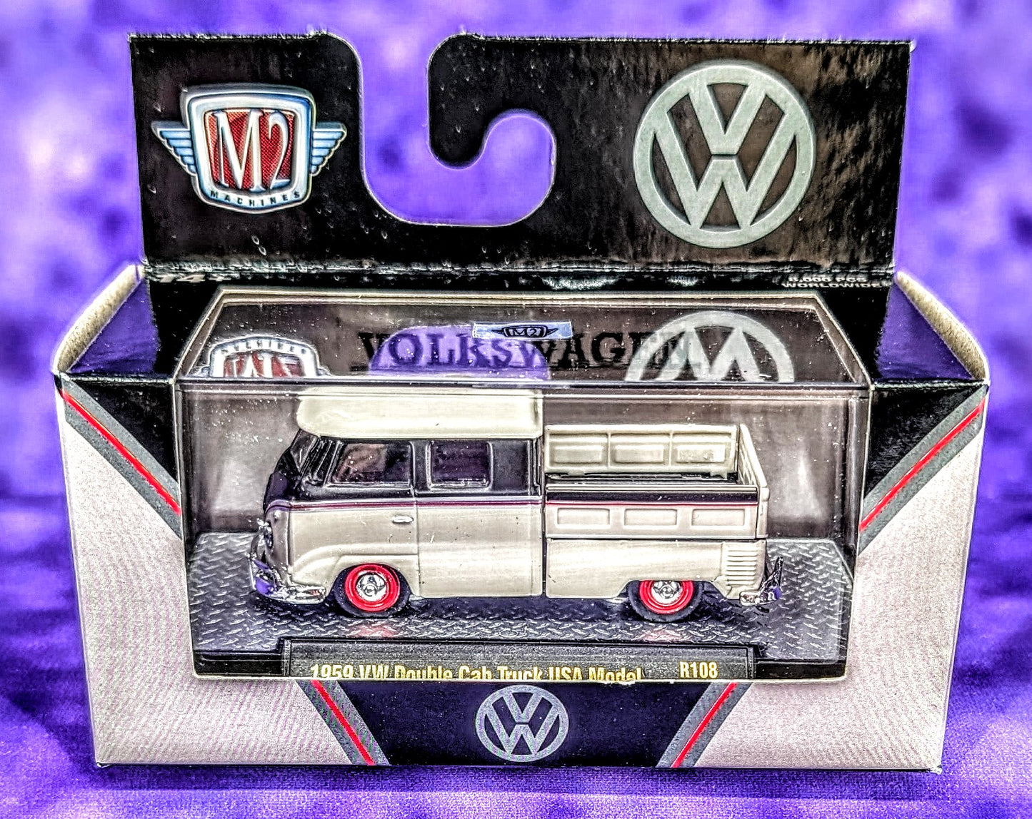 M2 Machines 1959 VW Double Cab Truck USA Model