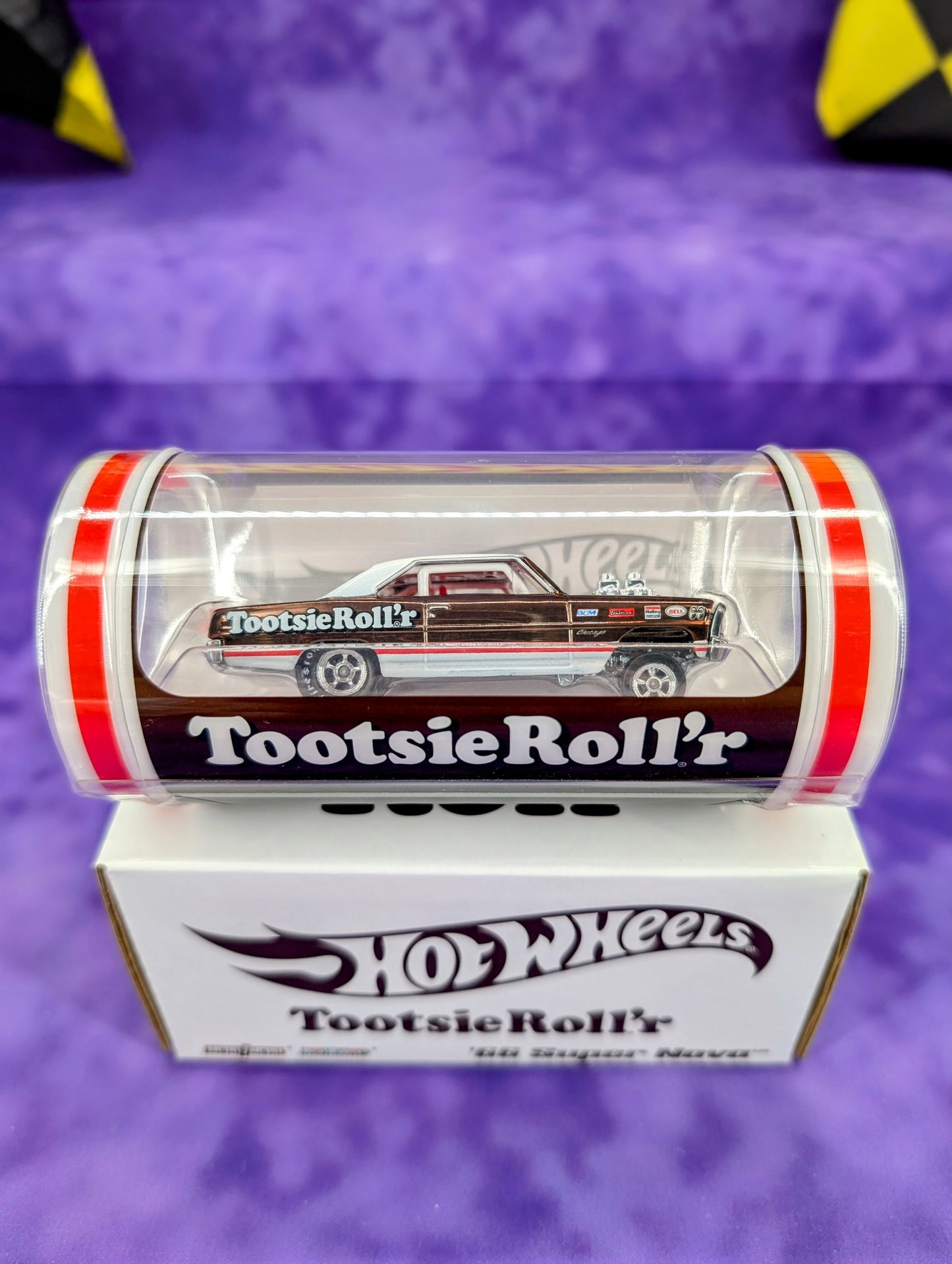 Hot Wheels RLC Tootsie Roll'r '66 Super Nova - Red Line Club Exclusive #03870/12500
