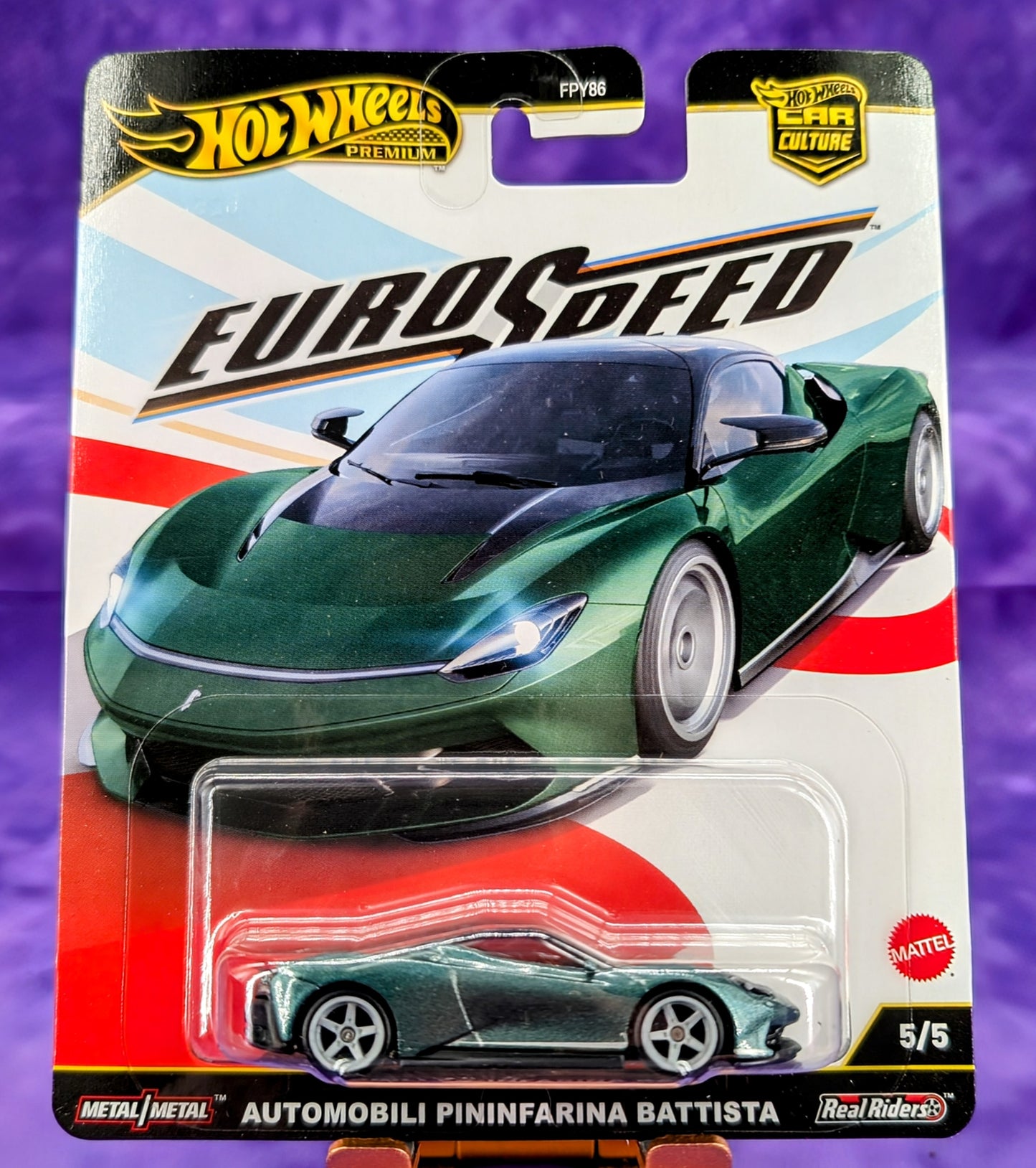 Hot Wheels Automobili Pininfarina Battista - Euro Speed - Car Culture - Premium
