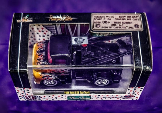 M2 Machines 1956 Ford COE Tow Truck - Wild-Cards