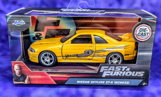 Jada 1:32 Fast & Furious Nissan Skyline GT-R (BCNR33)