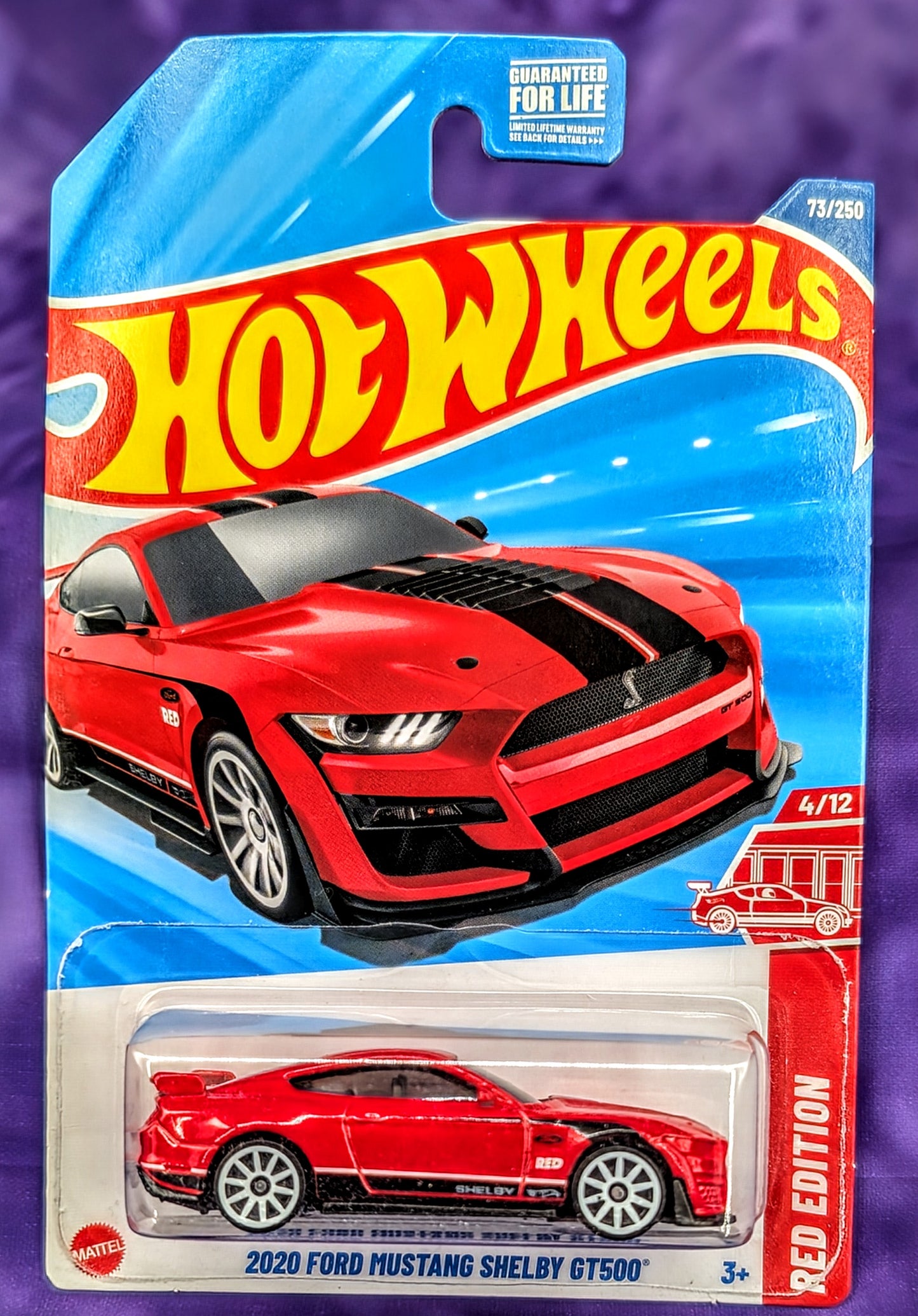 Hot Wheels 2020 Ford Mustang Shelby GT500 - Target Exclusive Red Edition