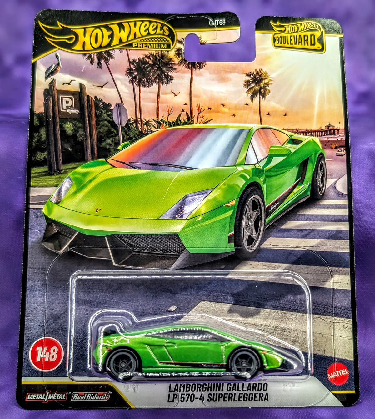 Hot Wheels Lamborghini Gallardo LP 570-4 Superleggera - Boulevard #148 - Premium