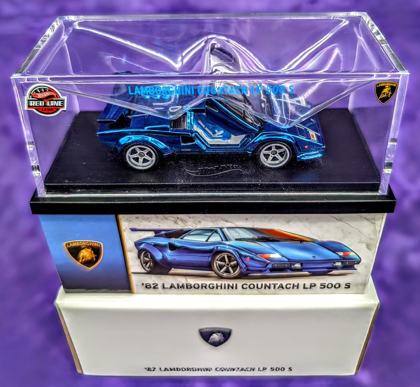 Hot Wheels RLC sELECTIONs ’82 Lamborghini Countach LP 500 S - Red Line Club