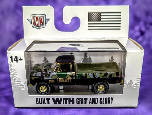CHASE! M2 Machines 1972 Ford F-250 Explorer 4x4 - Built with Grit and Glory - 1 of 750