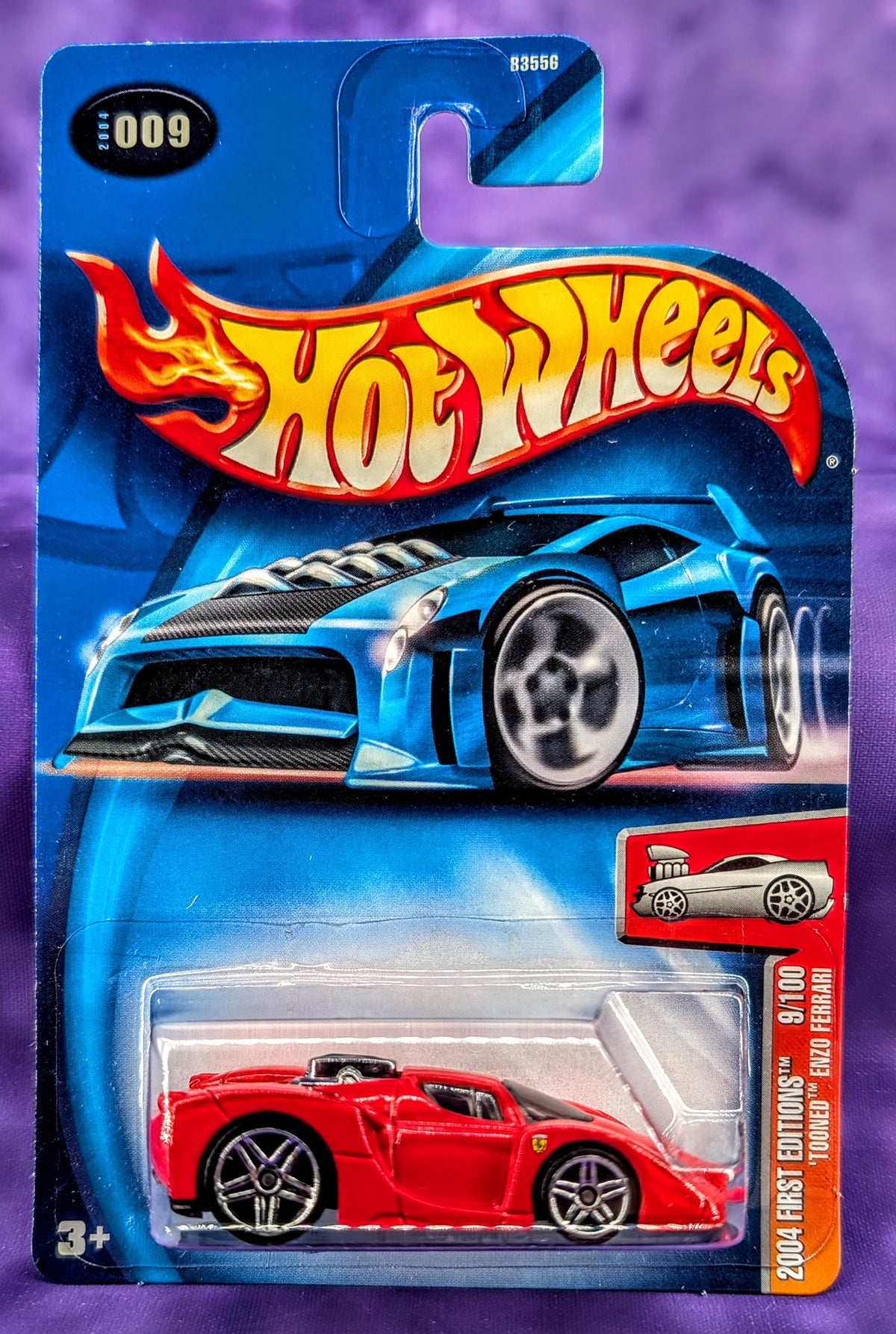 Hot Wheels 'Tooned Enzo Ferrari - 2004 First Editions - Mainline