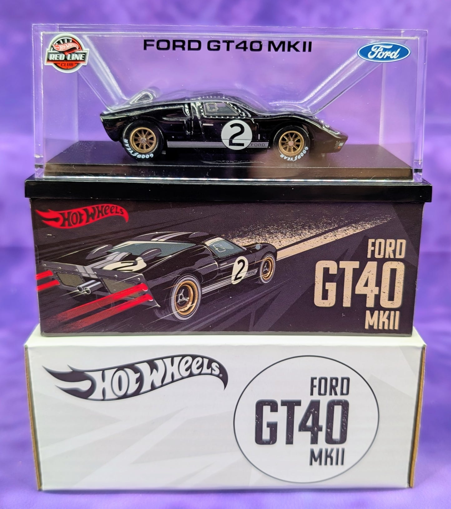 Hot Wheels RLC Ford GT40 MKII - Red Line Club