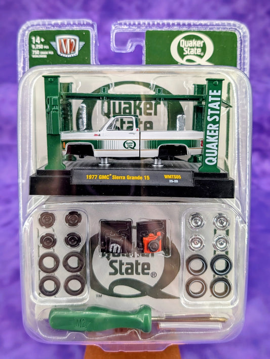 M2 Machines 1977 GMC Sierra Grande 15 Model Kit - Quaker State - WMTS05 25-20