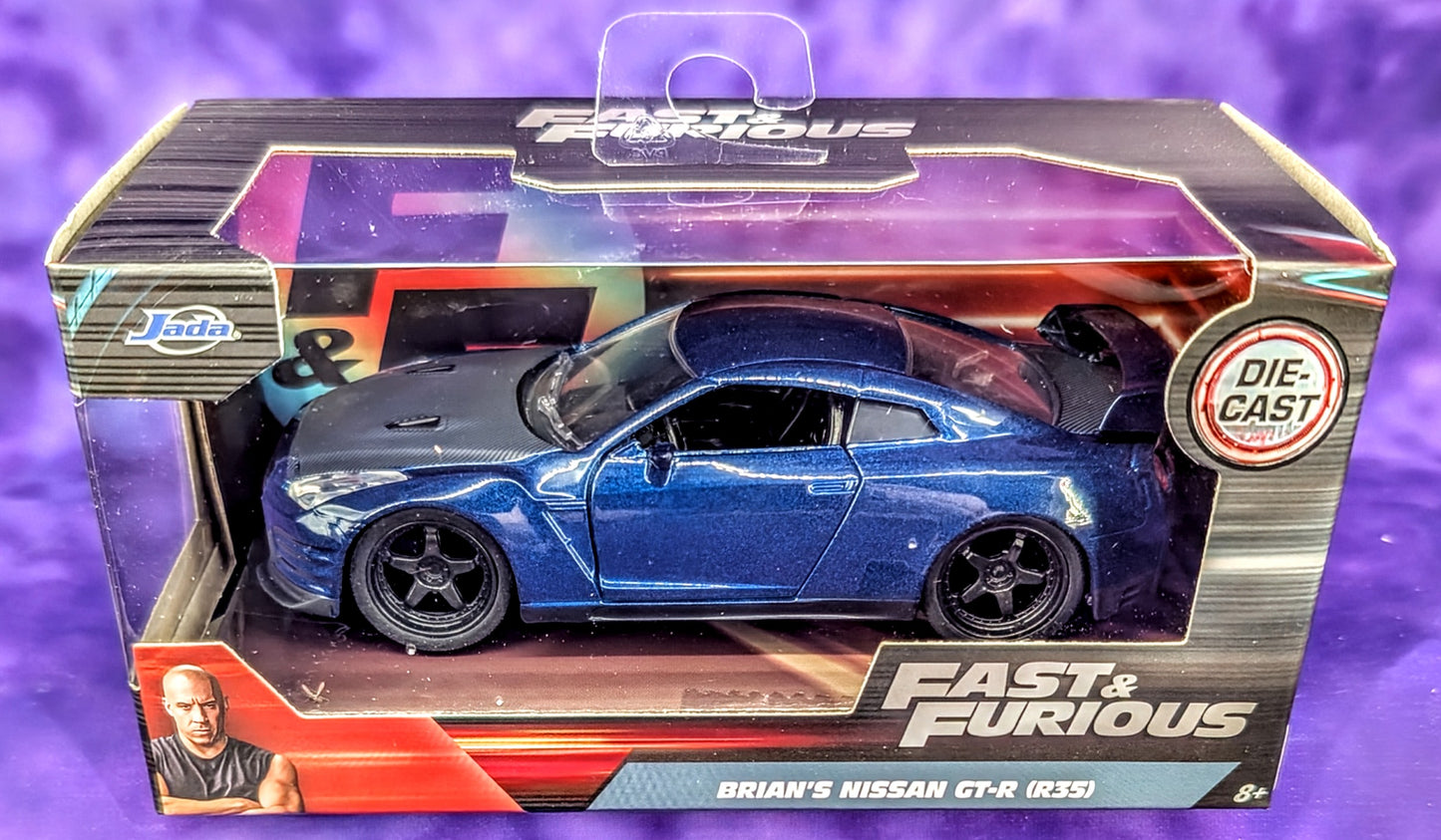 Jada 1:32 Fast & Furious Brian's Nissan GT-R (R35)