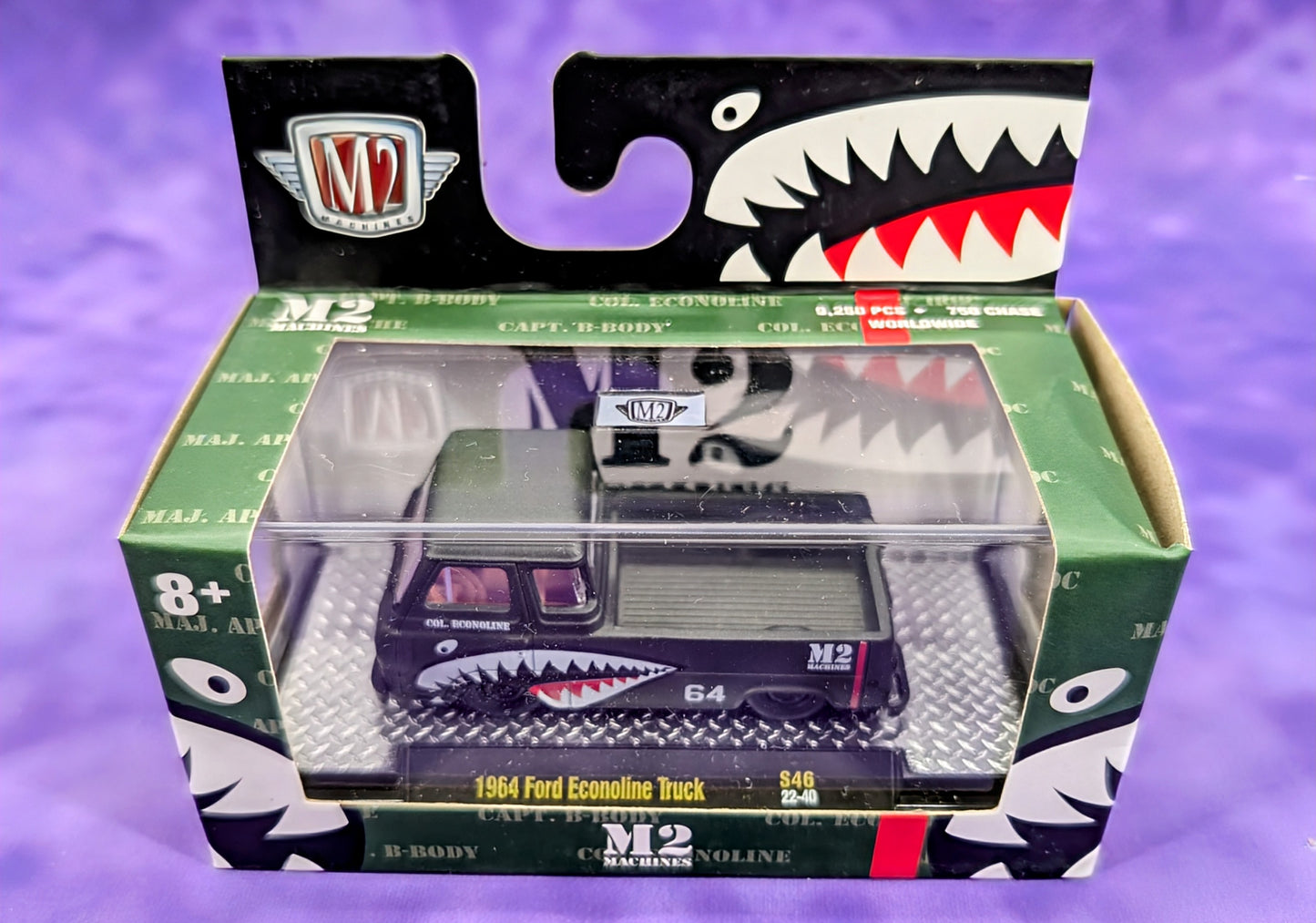 M2 Machines Tiger Nose (Shark Mouth) Acrylic Set of Six w/ Sleeve
