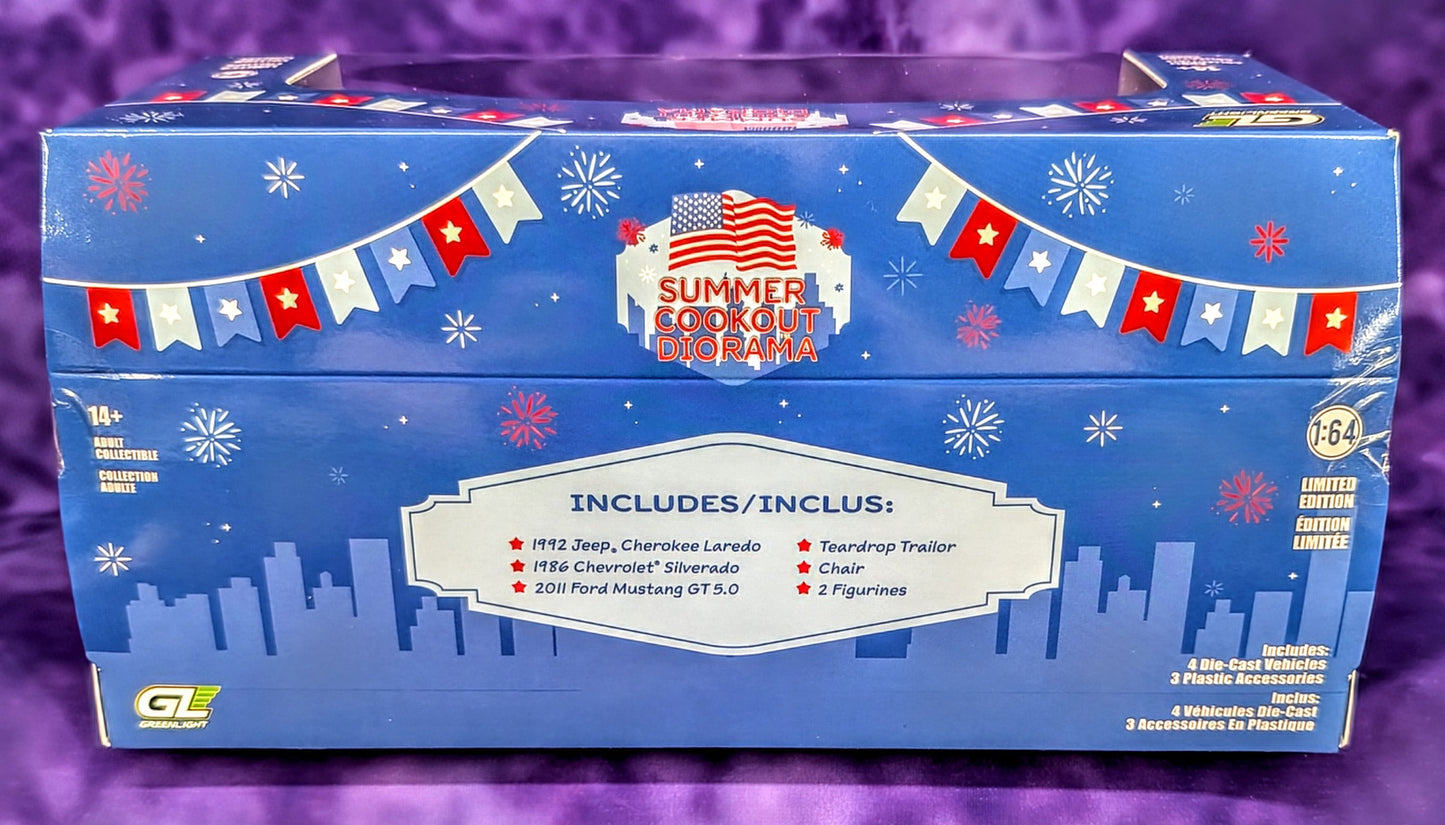 Greenlight Collectibles 1:64 Summer Cookout Diorama – Limited Edition