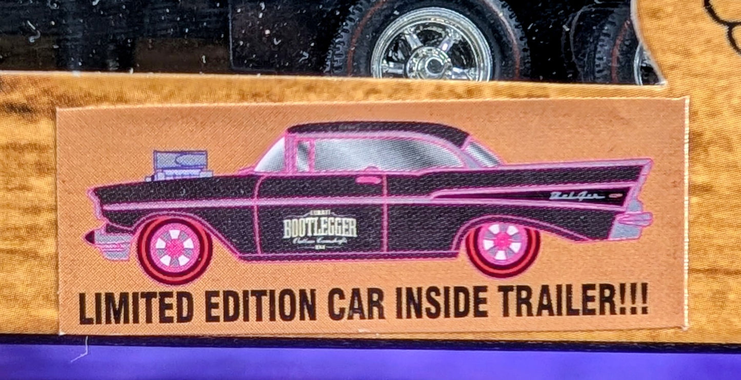 M2 Machines 1958 Chevrolet Spartan LCF & Limited Edition 1957 Chevrolet Bel Air - Lunati Bootlegger Outlaw Cams - R26 17-16