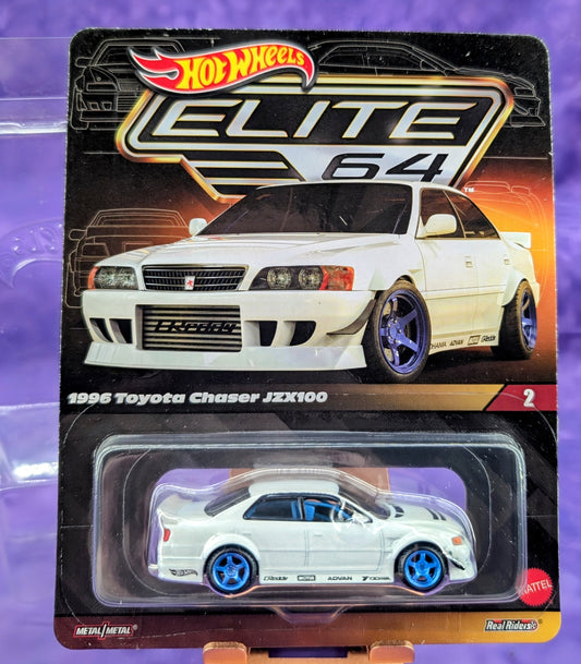 Hot Wheels 1996 Toyota Chaser JZX100- Elite 64
