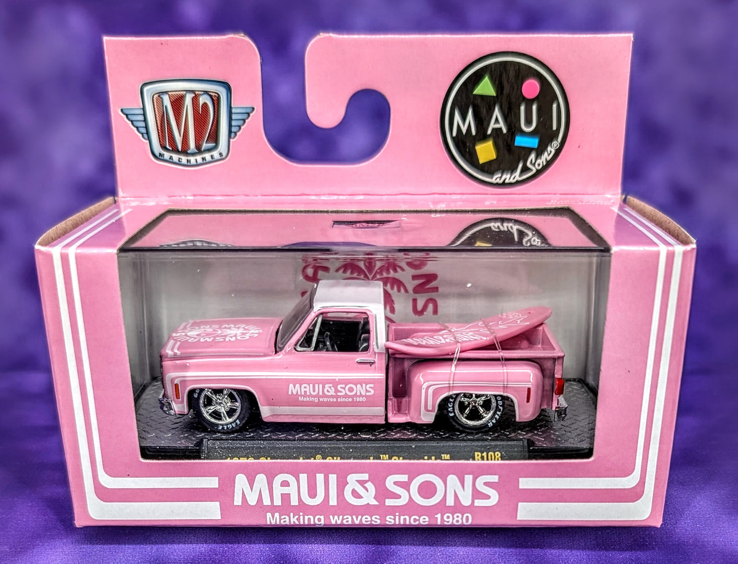 M2 Machines 1:64 Auto-Thentics Release 108 Assortment - Set of 6 Trucks w/ Sleeve