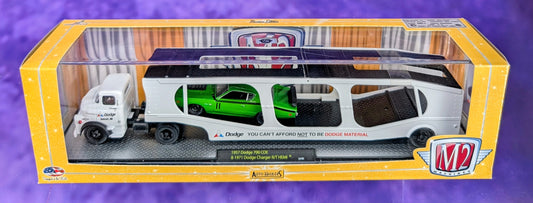 M2 Machines 1957 Dodge 700 COE & 1971 Dodge Charger R/T HEMI - 12-05