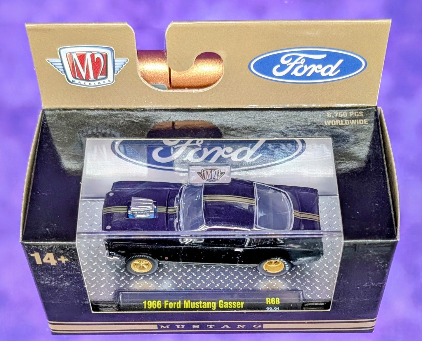 M2 Machines 1966 Ford Mustang Gasser - R68 22-21