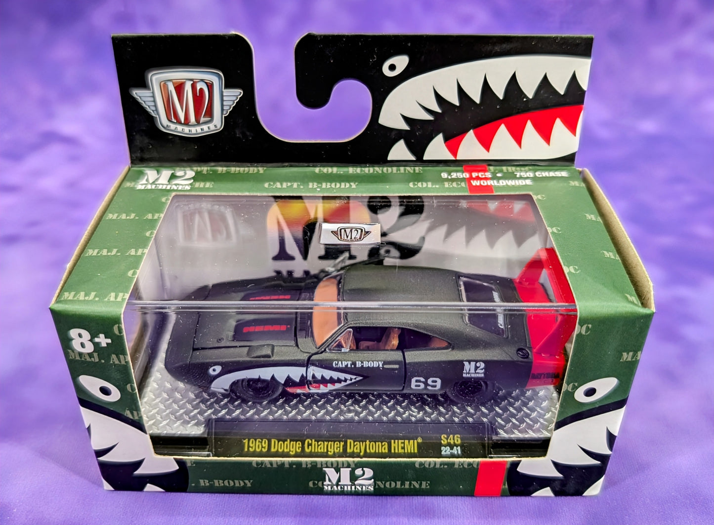 M2 Machines Tiger Nose (Shark Mouth) Acrylic Set of Six w/ Sleeve