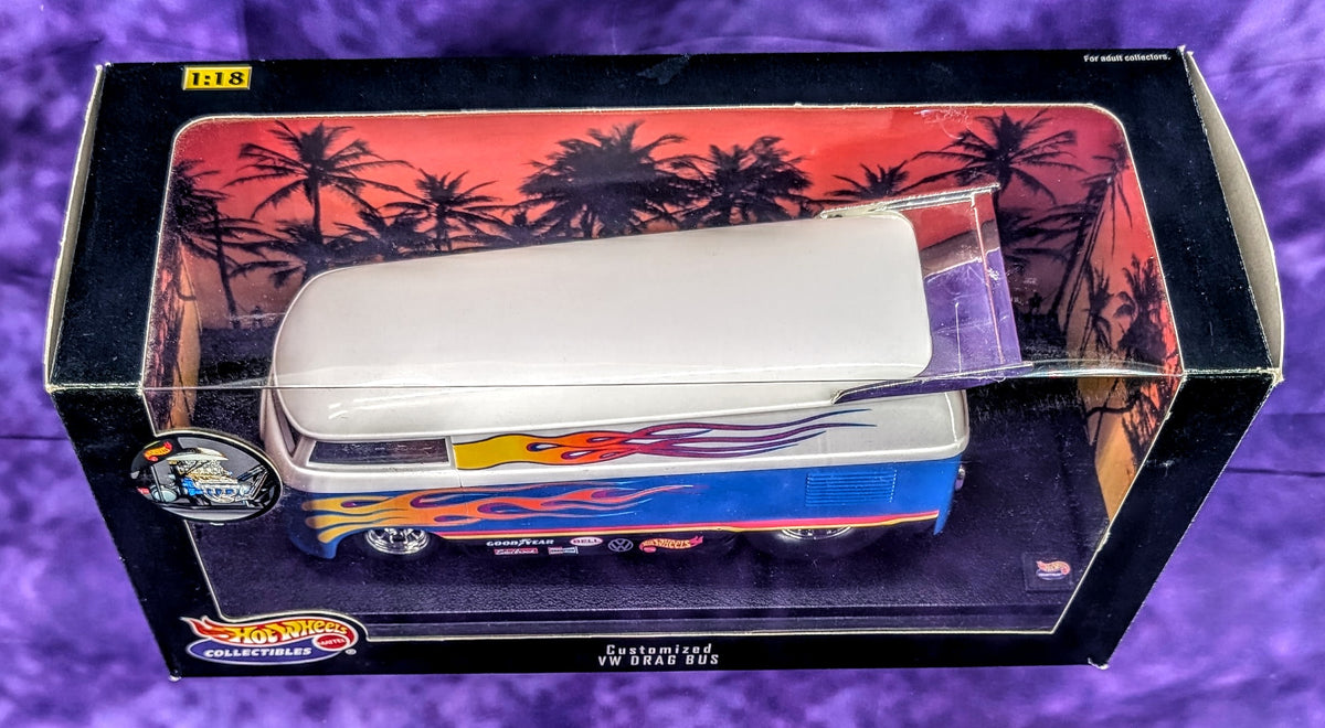 Hot Wheels Customized VW Drag Bus - 1:18 Scale