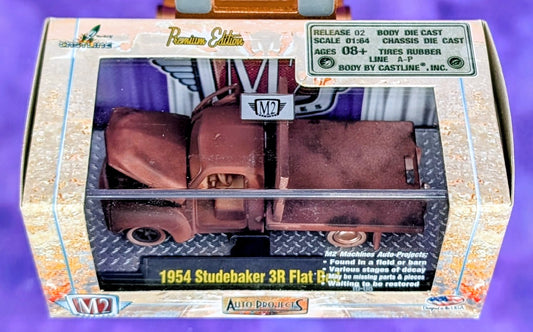 M2 Machines 1954 Studebaker 3R Flat Bed - "Barn Find" Auto-Projects - 10-08
