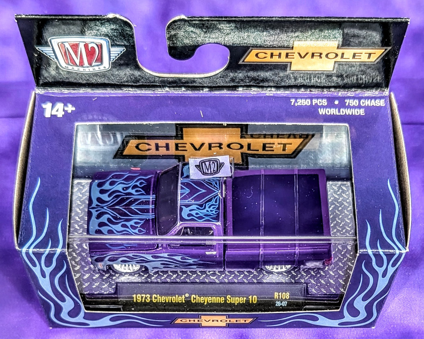 M2 Machines 1:64 Auto-Thentics Release 108 Assortment - Set of 6 Trucks w/ Sleeve