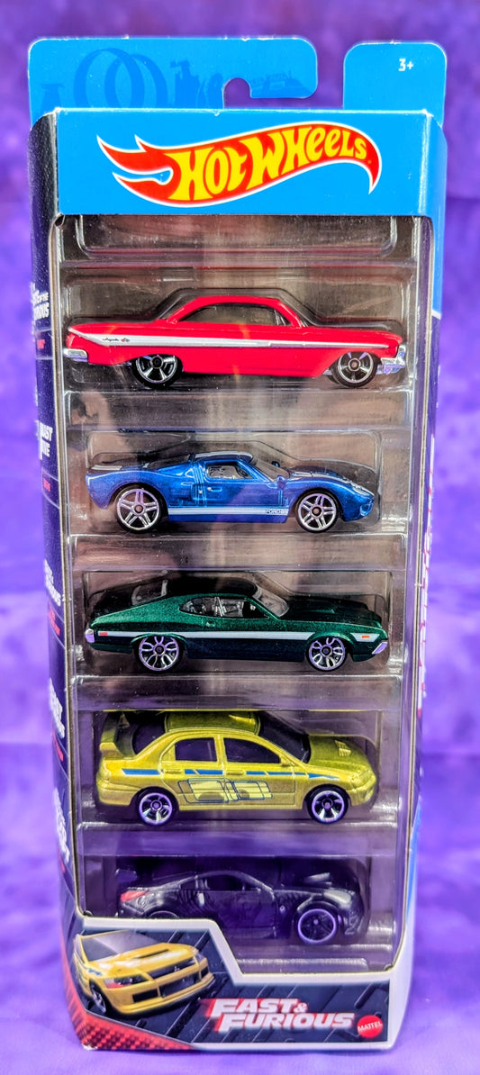 Hot Wheels Fast & Furious 5 Pack - Brian's Mitsubishi Lancer Evolution (EVO) - Mainline