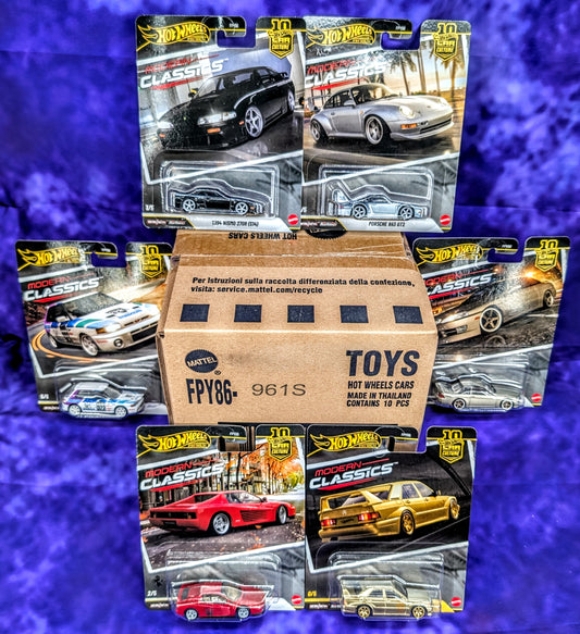 Hot Wheels Modern Classics Sealed Case - Chance at CHASE! - Premium