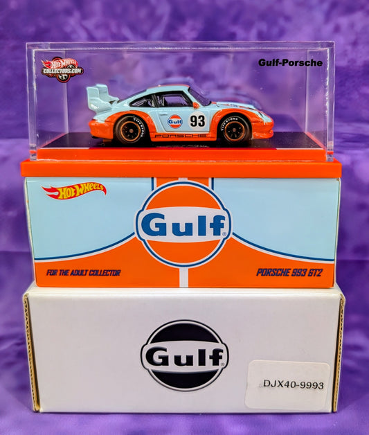 Hot Wheels RLC GULF Porsche 993 GT2 - #02653/06000 - Red Line Club