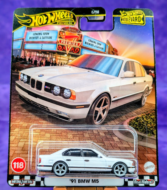 Hot Wheels '91 BMW M5 - Boulevard # 118 - Premium