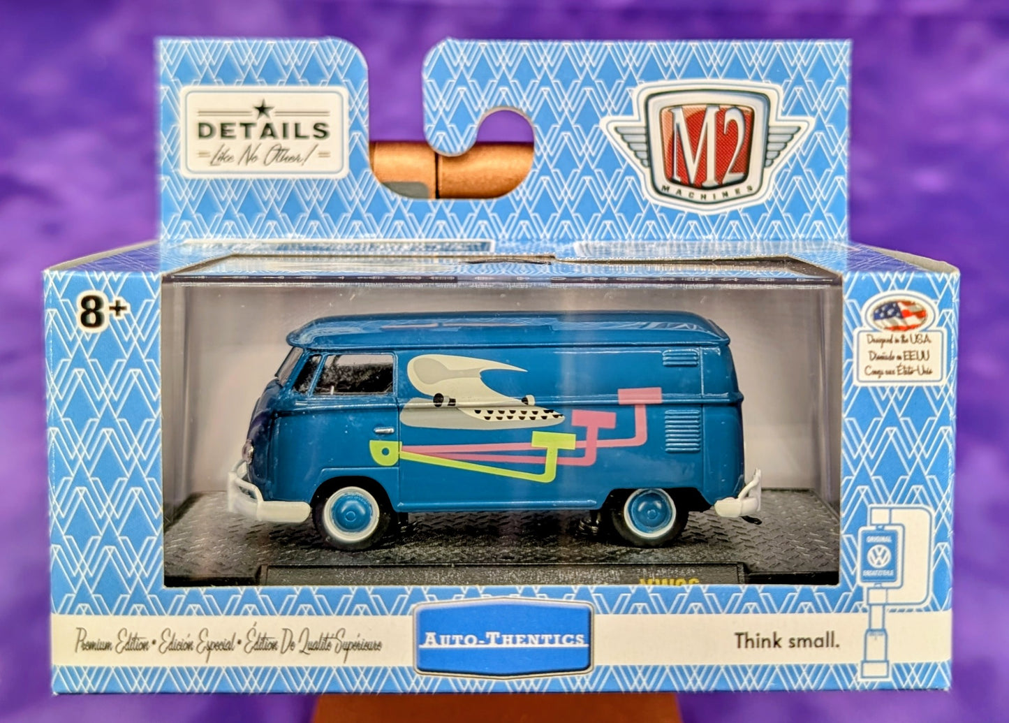 M2 Machines Volkswagen Bus Set of 6 Vans w/ Sleeve - Auto-Thentics