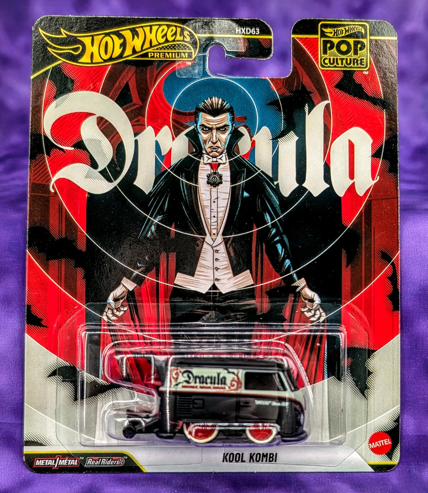 Hot Wheels Kool Kombi - Universal Monsters Dracula - Pop Culture - Premium