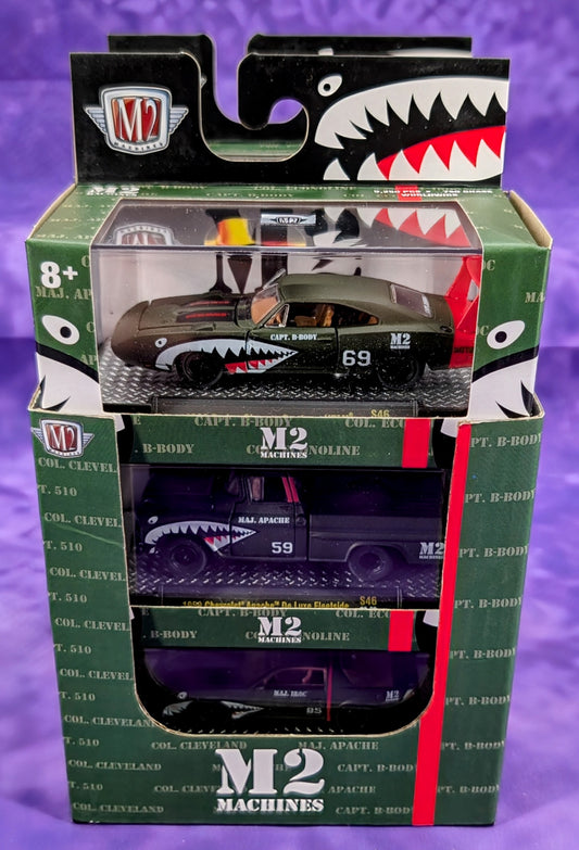 M2 Machines Tiger Nose (Shark Mouth) Acrylic Set of Six w/ Sleeve