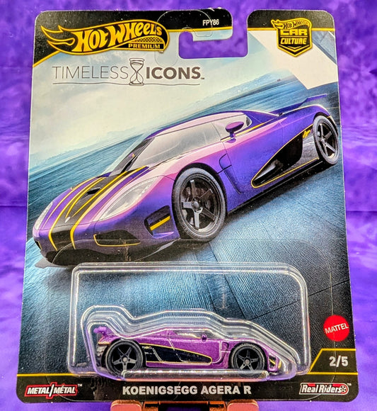 Hot Wheels Koenigsegg Agera R - Timeless Icons - Car Culture - Premium