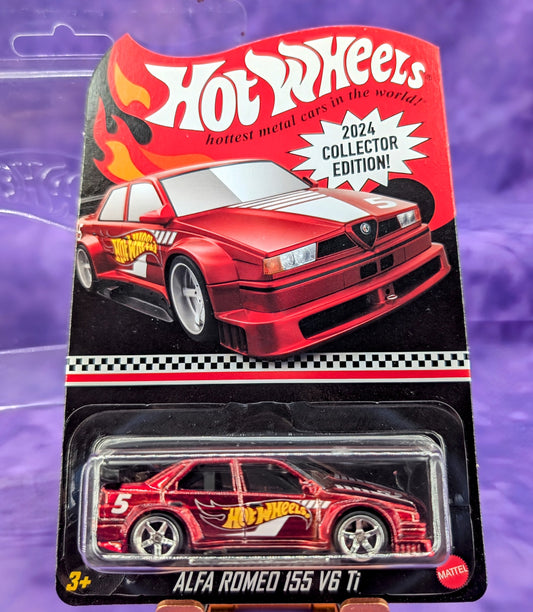 Hot Wheels RLC Alfa Romeo 155 V6 Ti - Red Line Club - 2024 Collector Edition