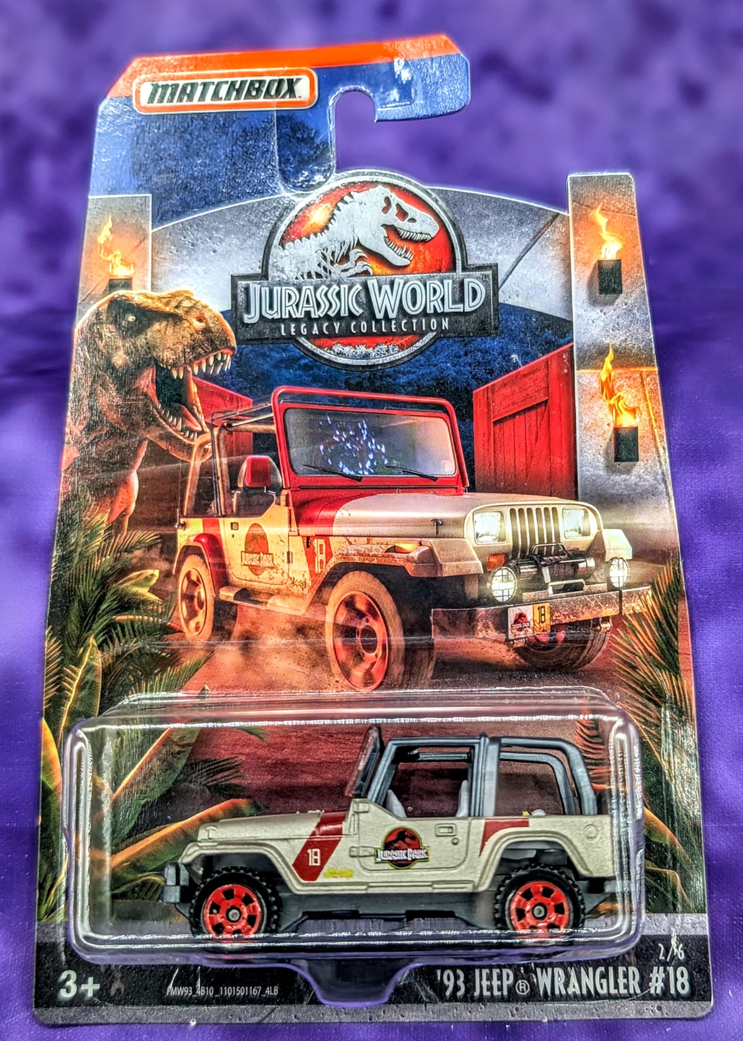 Matchbox Jurassic World: Legacy Collection (Full Set of 6)