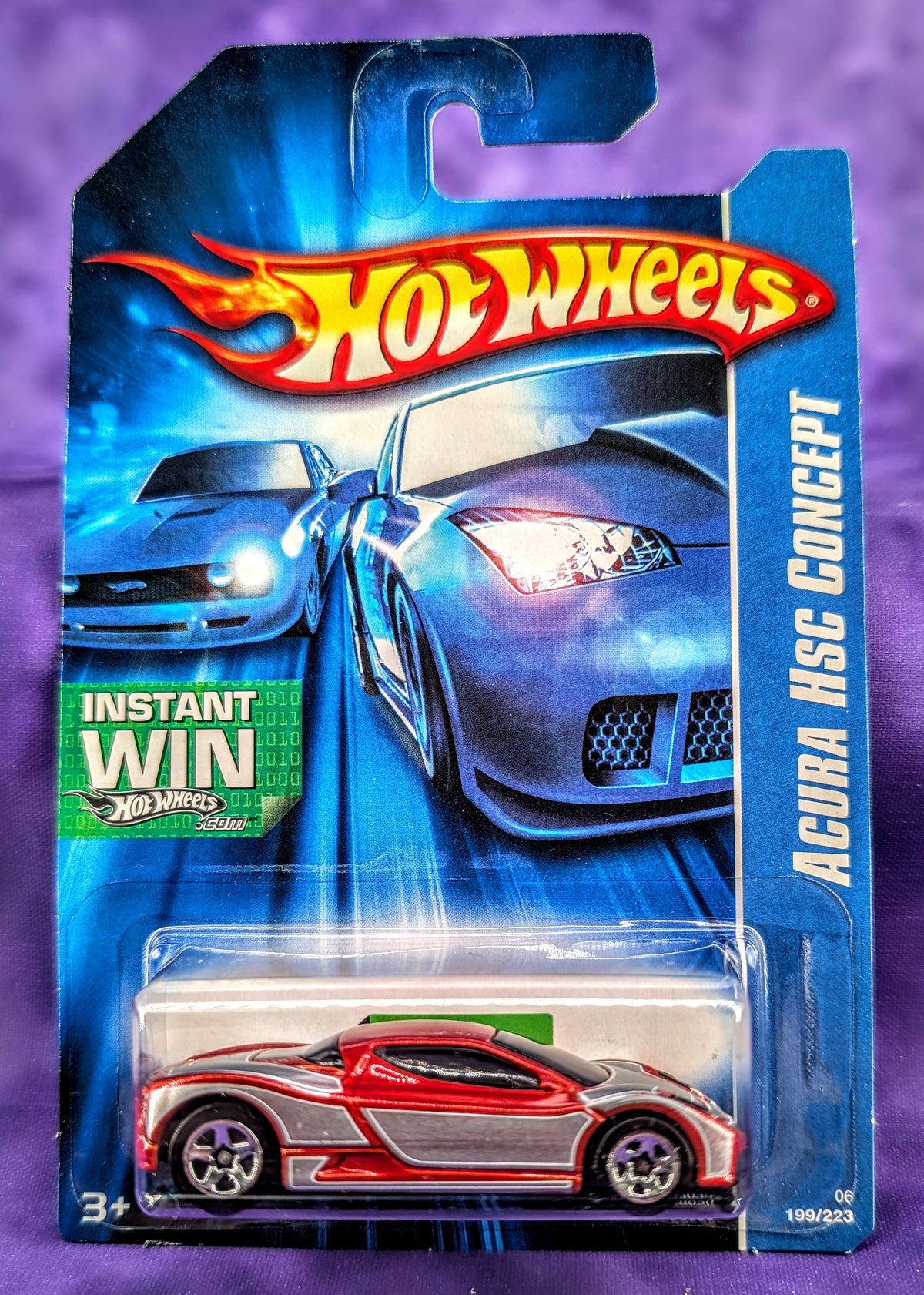 Hot Wheels Acura HSC Concept - 3 Car Lot - Mainline