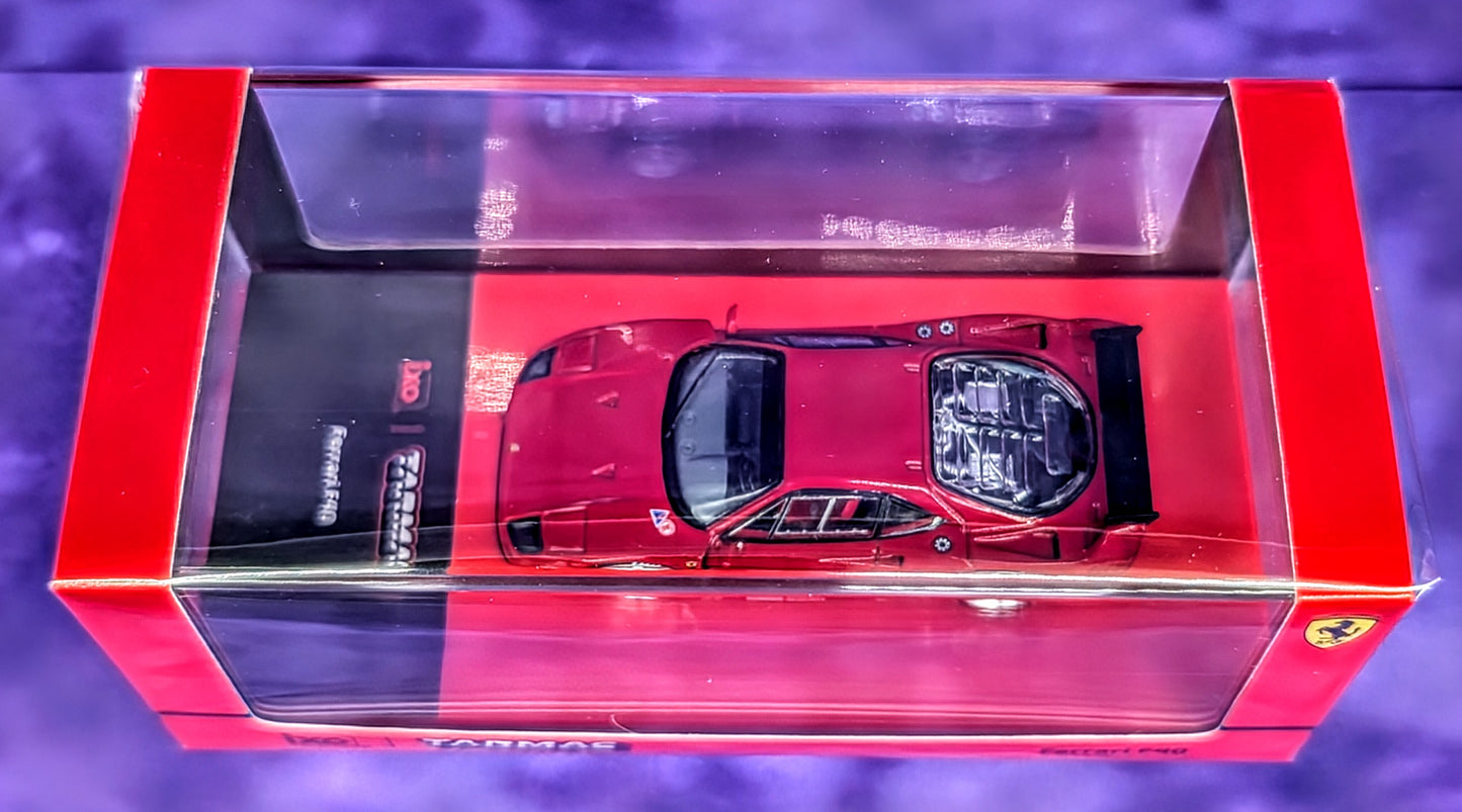 Ferrari F40 - TarmacWorks x IXO Models 1:64 – Red