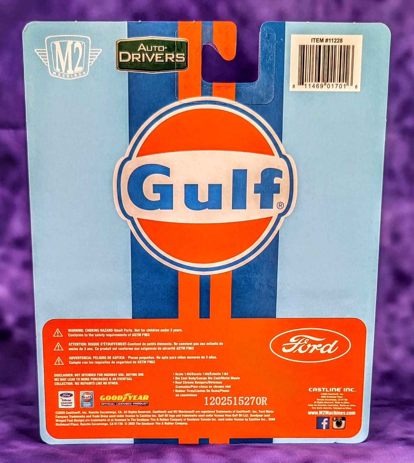 M2 Machines 1968 Ford GT40 Mk II - Gulf Oil