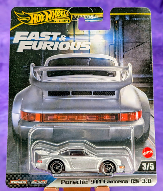 Hot Wheels Porsche 911 Carrera RS 3.8 - Fast & Furious – Premium