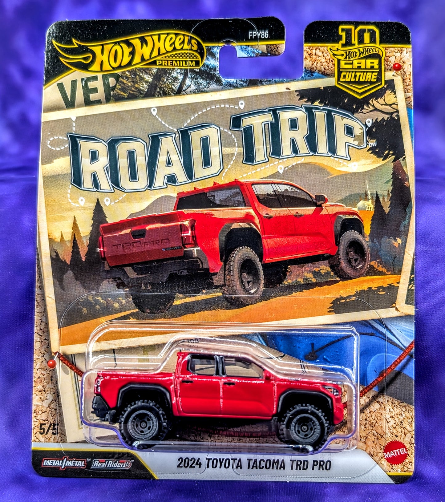 Hot Wheels Road Trip Set of 5 - Car Culture - Premium
