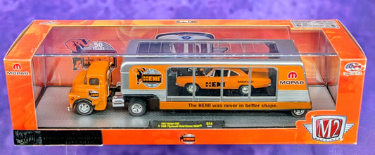 M2 Machines 1957 Dodge COE & 1969 Plymouth Roadrunner HEMI - R14 14-23