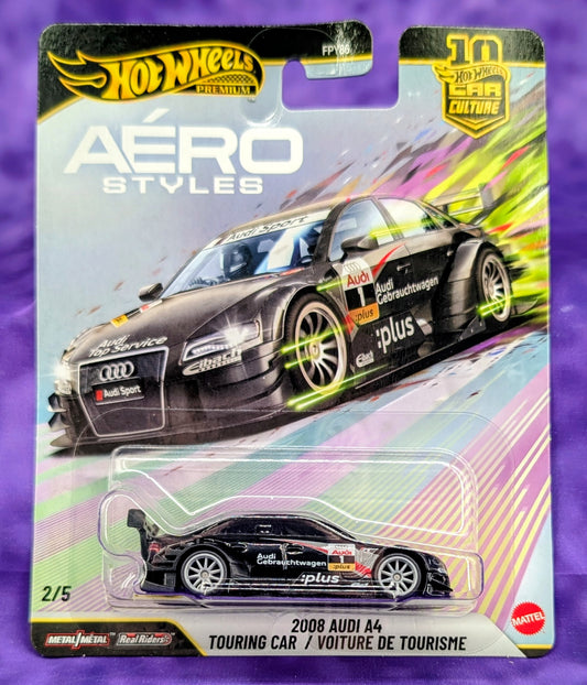 Hot Wheels 2008 Audi A4 Touring Car - Aero Styles - Car Culture - Premium