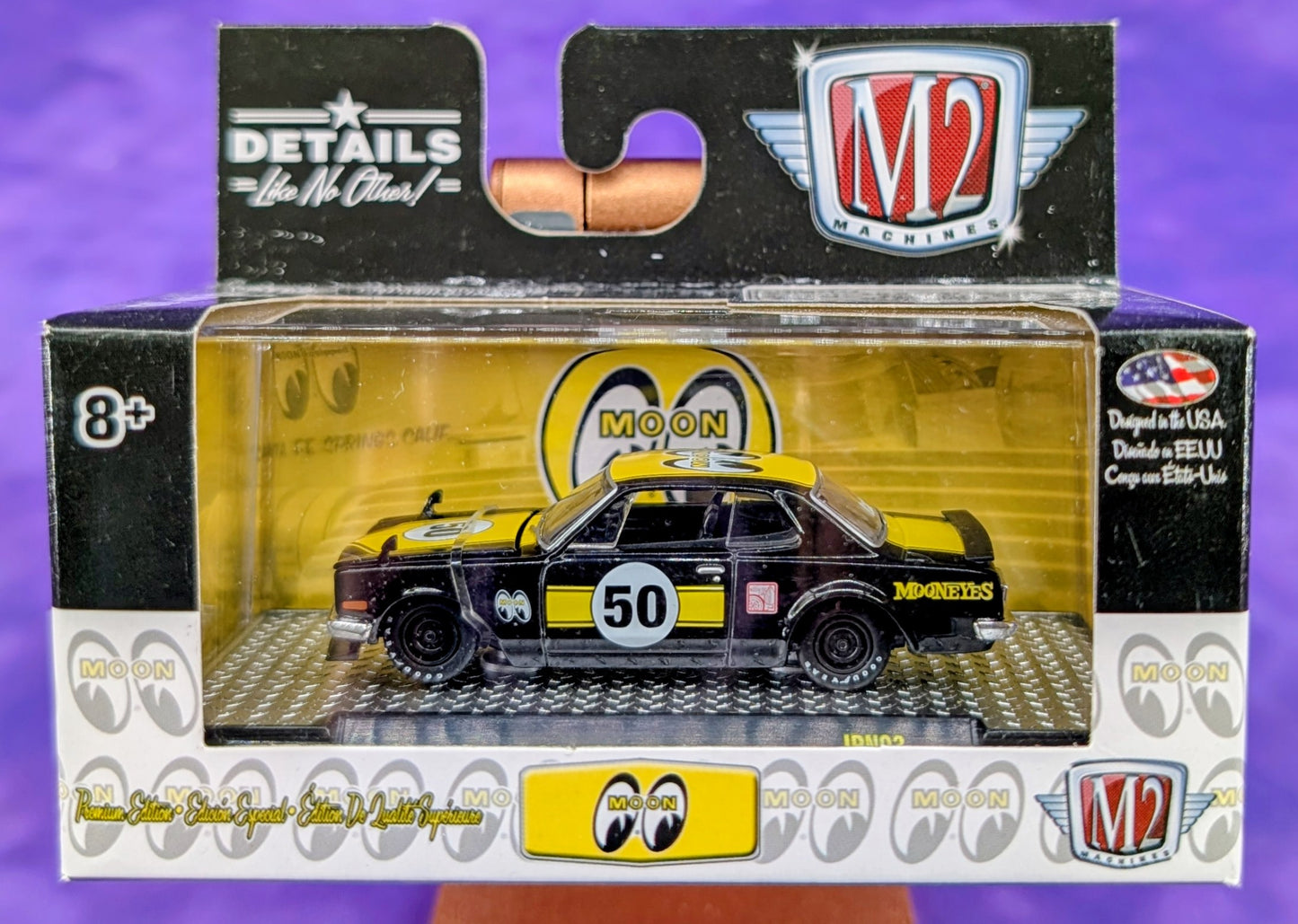 M2 Machines 1971 Nissan Skyline GT-R - カスタム - Mooneyes - JPN03 18-79