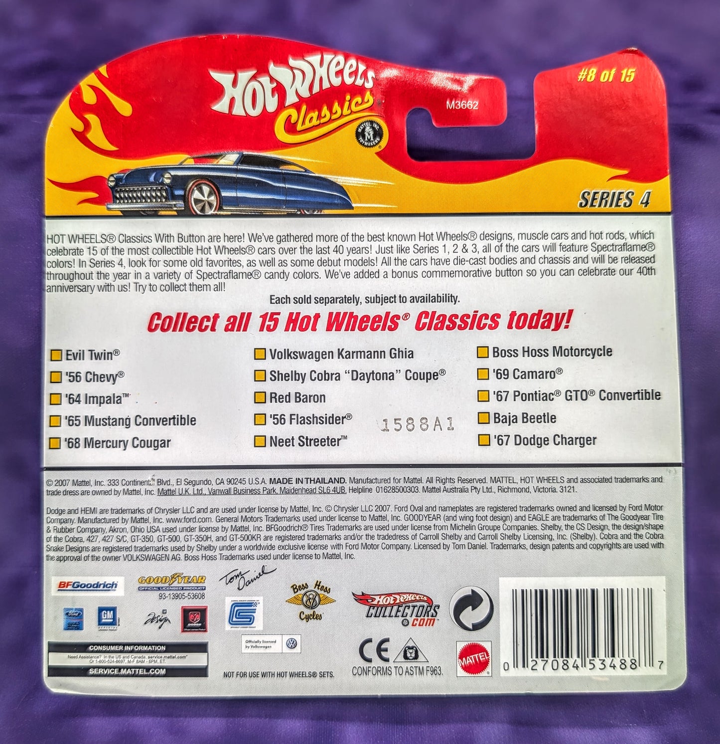 Hot Wheels Red Baron - Classics Series 4 - 40th Anniversary