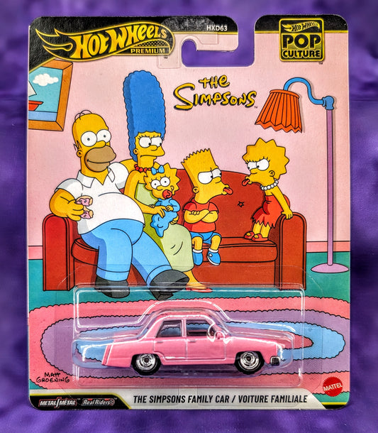Hot Wheels The Simpsons Family Car - Pop Culture - Premium